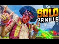 SOLO Octane Is AMAZING 28 KILLS And 6K Damage Apex Legends Gameplay