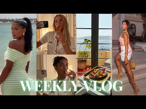 WEEKLY VLOG ♡ (when influencers link up in FRANCE... spilling relationship tea, travel vibes!!+)