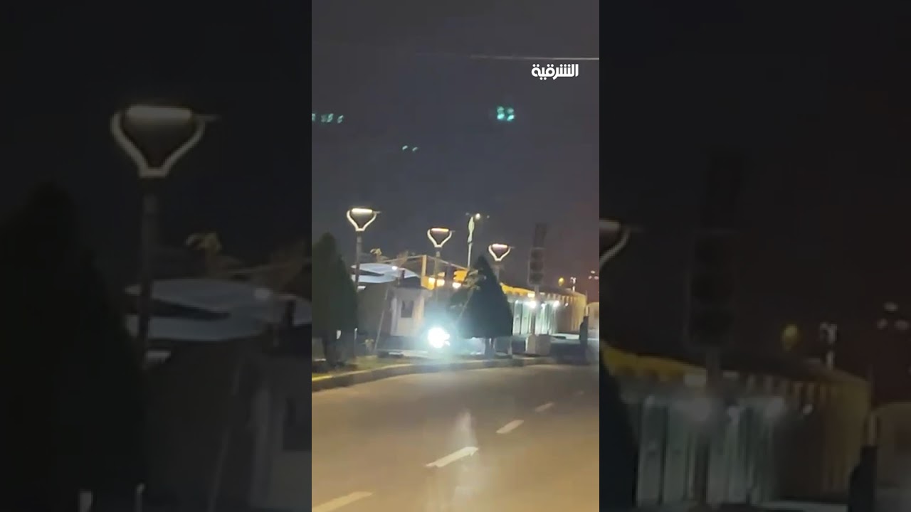 فيديو | سقوط مسيرة في منطقة الجادرية في بغداد
