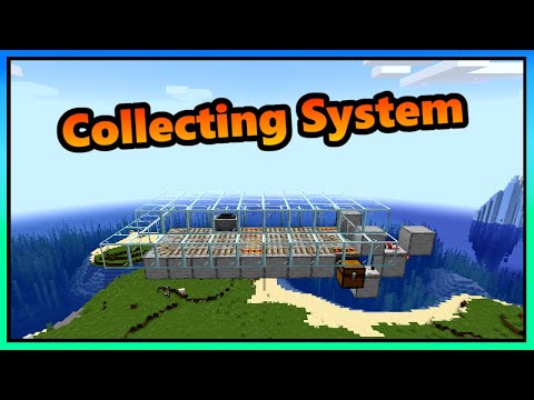 Minecraft Item Collecting System! Super Easy! Hopper Minecart 1.20 - 1.21+