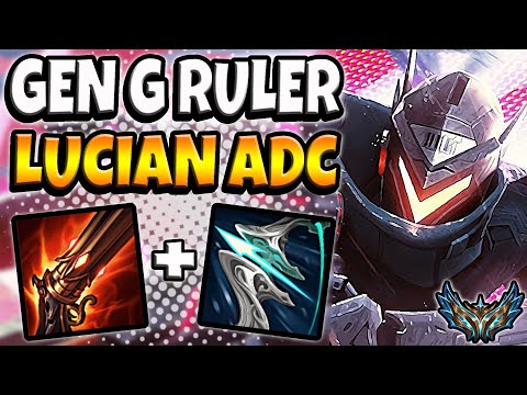 Lucian vs Aphelios ADC [ Gen G Ruler ] Patch 12.10 Korea Challenger ✅
