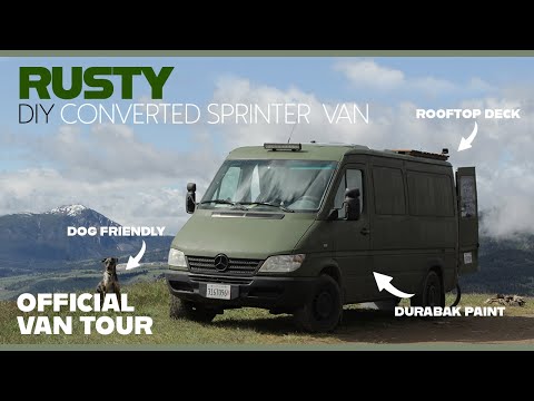 VAN TOUR | DIY UNDER 5k??  -  FULL WALKTHROUGH OF 2005 T1N SPRINTER
