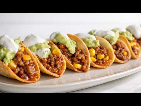 Los Mejores MINI TACOS Mexicanos 🌮 | Crujientes y Deliciosos| Salsa casera de Carne picada| DarixLAB