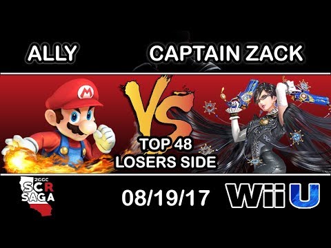 2GGC: SCR Saga - P1 | CaptainZack (Bayonetta) Vs. C9 | Ally (Mario) - Top 48 Losers Side