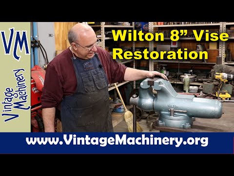 Restoring a Wilton 800S 8-in Bullet Machinist Vise
