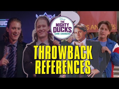 The Mighty Ducks Game Changers Throwback References🏑⛸
