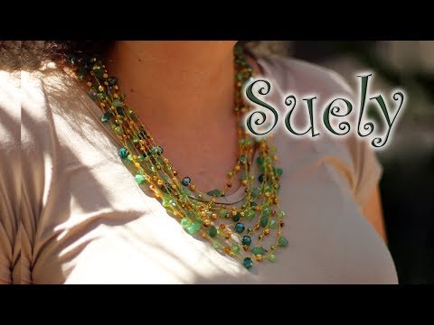 Artesanato passo a passo: Colar de crochê