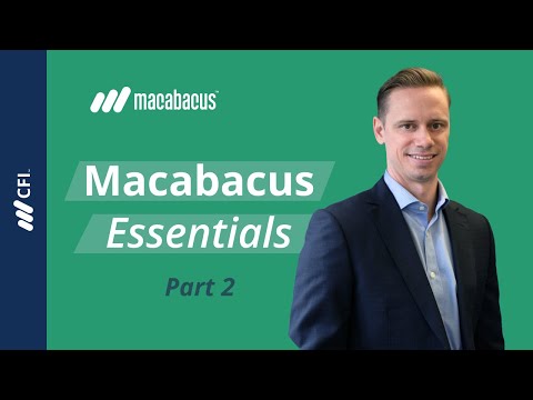 Macabacus Essentials Part I