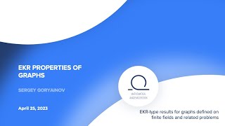 Lecture 2. EKR properties of graphs