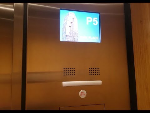 Amazing Chimes! Otis Traction Elevators at Park Place Parking Garage - Vancouver BC