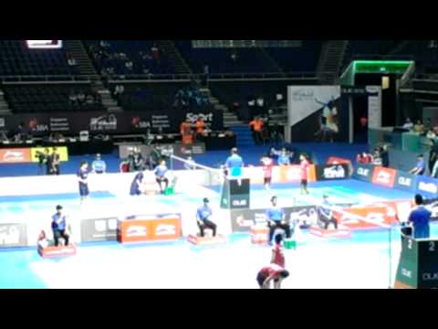 Singapore open badminton 2015 shippets semi finals  VIDEO0003