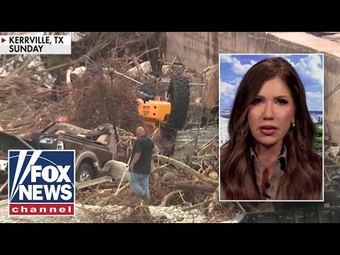 Kristi Noem mourns 'devastating' loss of life in Texas flooding
