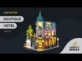 Light My Bricks Lumières-LED pour LEGO® L’hôtel-boutique 0297