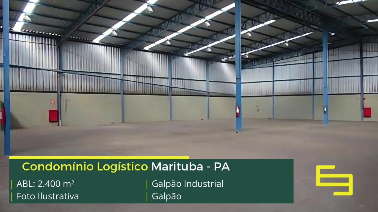 Galpão logístico em Marituba - Condomínio Logístico