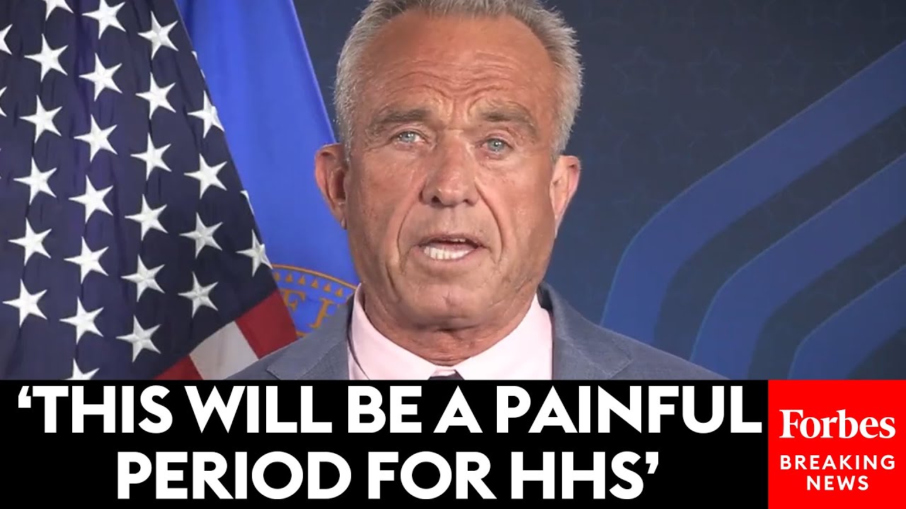 BREAKING NEWS: RFK Jr. Announces Mass Layoffs At HHS As Part Of Effort To 'Streamline' Agency