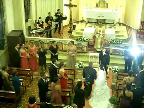 ENLACE MS - Entrada da Noiva (Marcha Nupcial com a música Foi Deus)