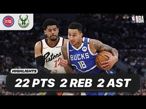 KYLE KUZMA vs DETROIT PISTONS | 22 PTS - 2 REB - 2 AST | 04-14-2025 Highlights