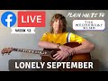 'Lonely September' Acoustic Performance with Tom on Facebook Live (Aug 12, 2020)