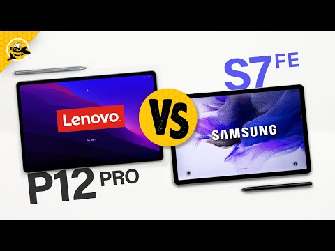 SAVE YOUR MONEY? Lenovo Tab P12 Pro vs. Galaxy Tab S7 FE!