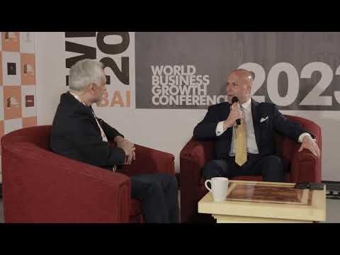 Anastasios Belesis, at WLA2023Dubai World Business Growth Conference