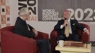 Anastasios Belesis, at WLA2023Dubai World Business Growth Conference