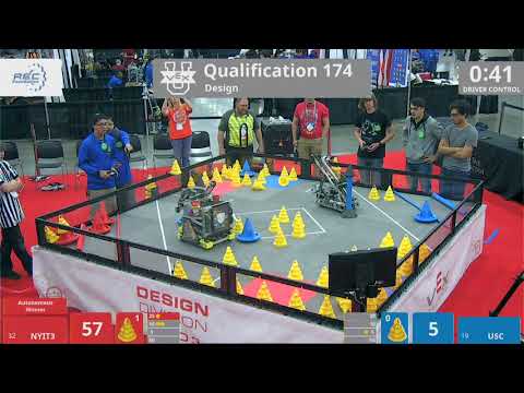 2018 VEXU Design Q174 - NYIT3 vs USC - 76 to 7