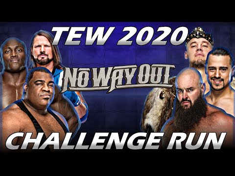 TEW 2020 Challenge Run - Episode 108 (No Way Out PPV)