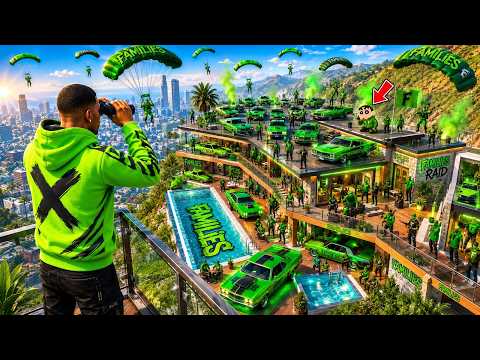 GTA 5 : Franklin's House Gets RAIDED By The GREEN GANG in Gta 5 Tamil | Gta v