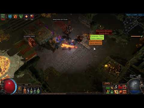 Path of Exile, SSF HC Incursion - Corruption and Bisco's