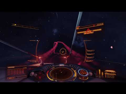 Killing Thargoid Scouts Elite Dangerous PVE FDL Build