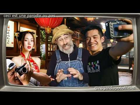 " la méprise" Roger Dupot star international au restaurent le lotus bleu en chine.