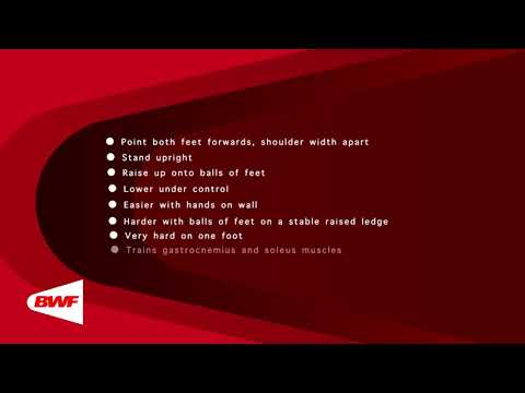 CE2M8V21 Body Weight - Calf Raise