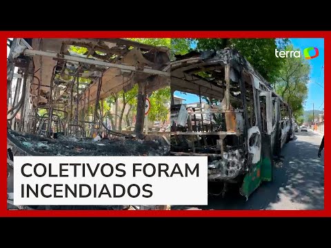 Santos rebaixado: ônibus são destruídos em 'noite de fúria' de torcedores