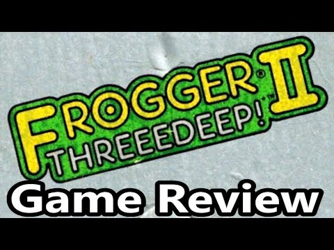 Frogger II ThreeDeep! Atari 2600 Review - The No Swear Gamer Ep 600