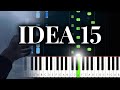Gibran Alcocer - Idea 15 - Piano Tutorial (MEDIUM)
