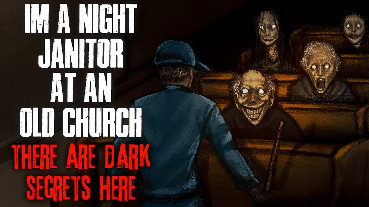 I'm a night janitor at an old church. There are SECRETS here.