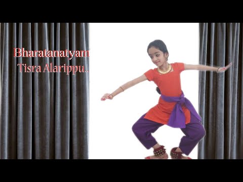 Tisra Alarippu||Alarippu Bharatanatyam|| Alarippu|| Bharatanatyam||Sreya n Swetha Vlogs||