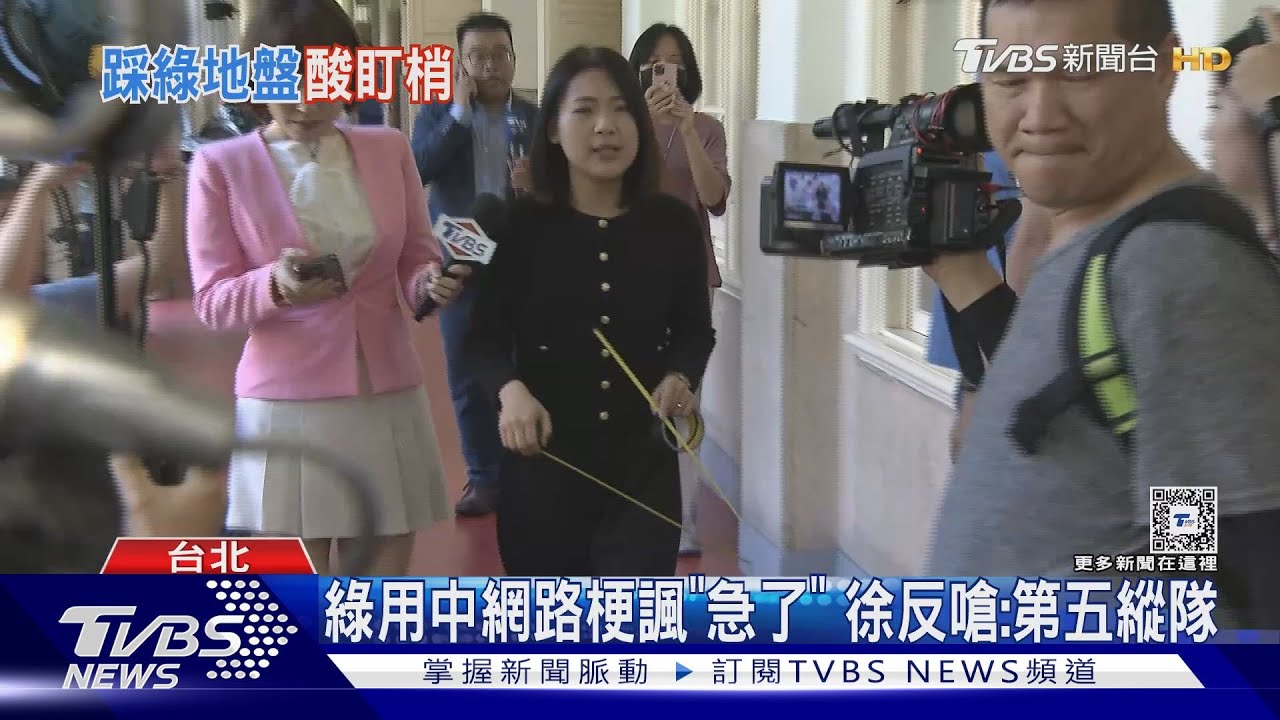 聲援陳玉珍 徐巧芯再衝民進黨團門口
