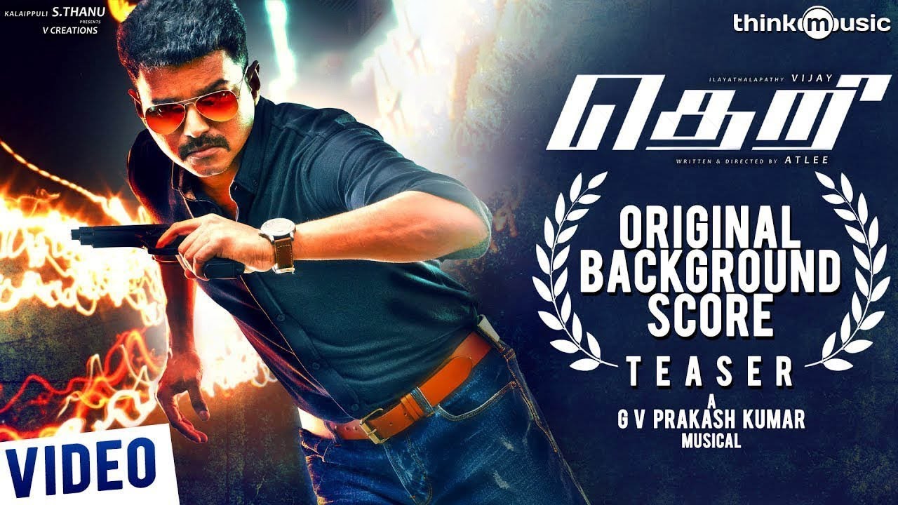 Theri Original Score Teaser