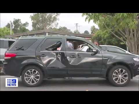 roadrage in Greenacre