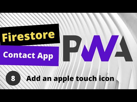 PWA Progressive Web App tutorial #8 Add an Apple touch icon to your Progressive Web App