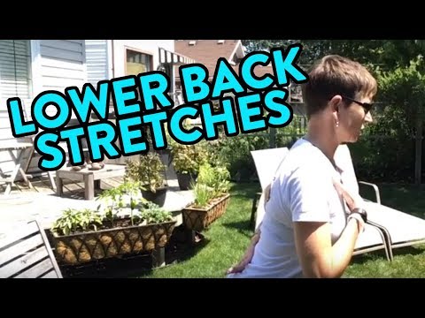 Why goalies get tired in lower back - back stretches