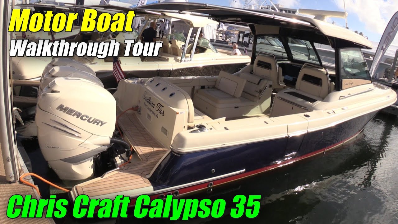 Attractive & Modern! 2023 Chris Craft Calypso 35