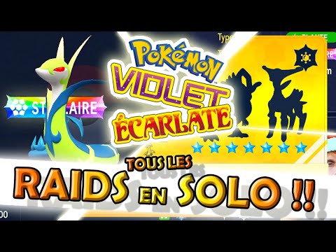 BATTRE TOUS LES RAIDS 5*/6*/7* FACILEMENT avec MAJASPIC !!! - POKÉMON ÉCARLATE & VIOLET