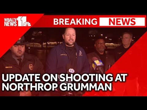 Officials give update on fatal shooting at Northrop Grumman facility in Anne Arundel County