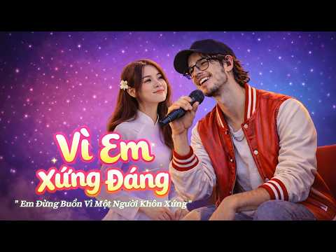 Vì Em Xứng Đáng - Em Đừng Buồn Vì Một Người | Hoàng K Official