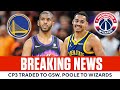 Wizards TRADE Chris Paul To Warriors In Exchange For Jordan Poole I CBS Sports