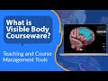 Visible Body Courseware Interactive 3D Science Content Meets Course Management