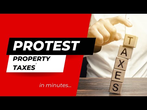 Protesting Denton County Taxes
