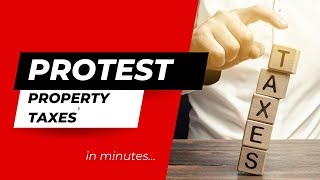 How to Protest Denton County Property Taxes in less than 3 minutes